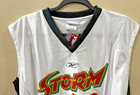 Autographed Sue Bird Reebok Wnba Seattle Storm  10 Jersey Size Large W Coa Nwt