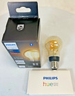 Philips Hue 40-watt Equivalent Smart Led Vintage Edison White Thin Filament-e26