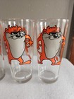 Tasmanian Devil Pepsi Collectors Series Glass Warner Bros  1973 Sold Individual 