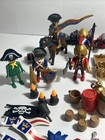Playmobil Castle Medieval Soldiers Knights  Figures Figurines Horses Weapons Lot