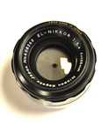 Nikon El Nikkor 135mm F5 6 Enlarging Lens With Retainer  Front Cap   Bubble 