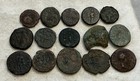 Lot Of 15 Early Roman Provincial Aes  All Have Detail   16-22mm  C  100-200 Ad 