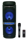 Rockville Go Party X10 Dual 10  Rechargeable Karaoke Machine System    3  Mics