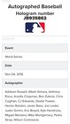 Chicago Cubs 2016 Mlb World Series Champions Team Signed Baseball With Ws Logo