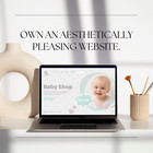 Custom Kids Fashion Website  Baby Clothes Website Development