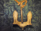Vintage 25 Lb 17 1 2  Navy Style Cast Iron Boat Anchor