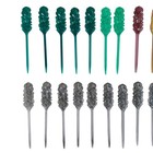 Vintage Tiki Cocktail Picks Lot 23 Pineapple Swizzle Sticks Mcm Retro Barware