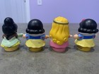 Fisher Price Little People Disney Princess Figures Tiana Aurora Snow White Lot 4