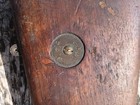 Ww1 Ww2 Enfield Butt Stock Brass Disk   Butt Plate