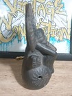 Antique Pre-columbian Tairona Ceramic Ocarina Musical Instrument 900   1550 A d 