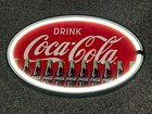 Coca-cola Led Neon Look Rope Replica Marquee Sign Light 4    aa    Batteries