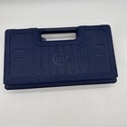 Vintage Colt Factory Original Plastic Blue Hard Case W  Red Velvet Lining