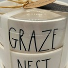 Rae Dunn Set Of 4 Ramekins Nest Graze Oink Cluck Farmhouse Kitchen Decor Nwt