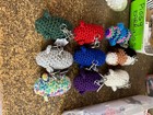 Hand Made Crochet Aunt Judy Baby Guinea Pigs Saves Moms   Babies Keychain Orname