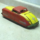 Vintage Wyandotte Car Wind Up  Convertible   Hard Top  Litho W-651  12 