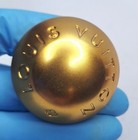 Louis Vuitton 2013 Store Window Display Rivet Stud Lv Brushed Gold Plastic Rare
