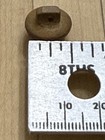 Vintage Wooden Buttons 0 5    Round Rare