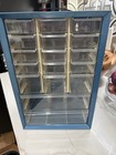 Vintage 17 Drawer Akro Mils Metal Storage Cabinet Organizer For Small Items