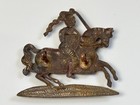 Wwi British Army Fife   Forfar Yeomanry Cap Badge - Knight On Horseback