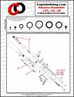 Umarex Gauntlet  177   22   25 Air Rifle Full 2x Captain O-ring Rebuild Kit