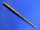Dark Oak Color Wooden Flute 23  Long Silver Color Bushings Squared Butt