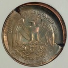 1993 Anacs Ms63 Double Struck Mushroom Quarter Mint Error Uniquely Rare