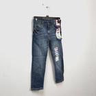 Wrangler Five Star Boys  Taper Fit Adjustable Waist Jeans Medium Wash Slim