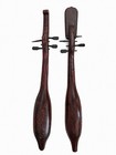 Vintage Hand-carved Wooden String Instruments  Hasapi Lute Folk Art