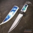 13  Collector s Huntsman Collectible Dagger Animal Head Pommel Fixed Blade