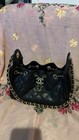 Chanel Mini Black Quilted Hobo Bag Gold Hardware Chain Strap Magnetic Closure