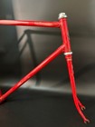 Fuji Track Frameset Red 55cm Bike Fixed Gear Steel