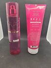 2 New Bath   Body Works Perfect In Pink Ultimate Hydration Body Cream  8 Oz mist
