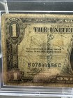 1935 A 1 Dollar Silver Certificate Blue Seal  Short Snorter