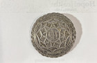 Beautiful  Filigree Vintage Palestine 935 Silver Victorian Pin Brooch
