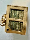 Vintage 14k  Solid Yellow Gold Mad Money Charm