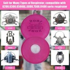 20pcs 2091 Particulate Filters For 6000 6200 6800 7000 Ff-4 Series Respirator Us