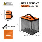 Floating Fish Basket Collapsible Square Large Floating Fish Basket Caught Fish