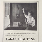 Rochester Ny Kodak Film Tank Development Antique Ad Print Edwardian Lady Home