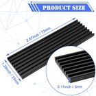 2pcs M2 Ssd Heatsink 2280 Nvme Heat Sink Aluminum Thermal Pad Cooler