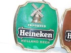 Heineken Imported Holland Beer   Special Dark Collectible Bar Signs Lot Of 2 Vtg