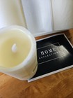 Set Of 3 Luminary Real Flame Effect Candle