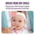 Baby Toothbrush  360 Degree Bristle Silicone Baby Toothbrush 6 To 12 Months     