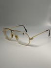 Vintage Cartier Paris Gold Plated Aviator Eyeglasses Frame Made In France