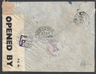 Madagascar 1945 Cens R-airmailcover Tananarive To Ny