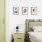 Picrit 8x10 Picture Frame Set Of 12 Display 5x7 Mat Or 8x10 Without Mat Photo