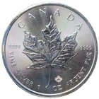 2019 Canada  5 Silver Maple Leaf 1 Oz  9999 Fine Silver Bu Rcm