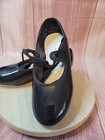 Girls Tap Shoes Size 9 American Ballet Theatre Abt Spotlights Black Patent Good