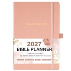2027 Planner - Christian 8 37  X 5 75  2027 Christian Planner - Coral Pink