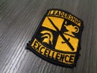 Vintage Us Army Rotc Leadership Excellence Military Embroidered Patch Used