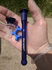Phoenix Star - 18  Inch  xl  Glass Beaker Water Pipe Bong - 14mm - Blue